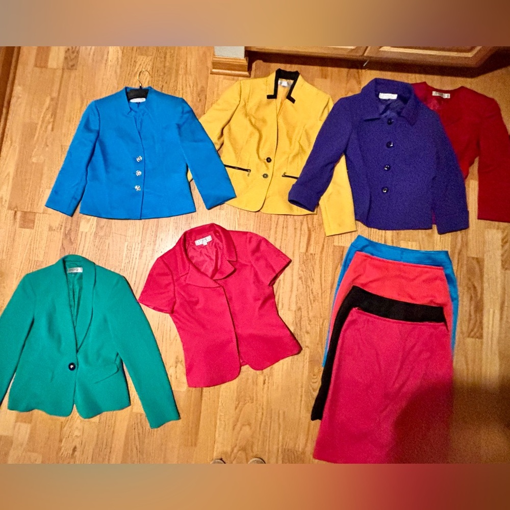 Tahari ASL business Women’s suits any separates skirt blazer size 4 4p 6 CEO